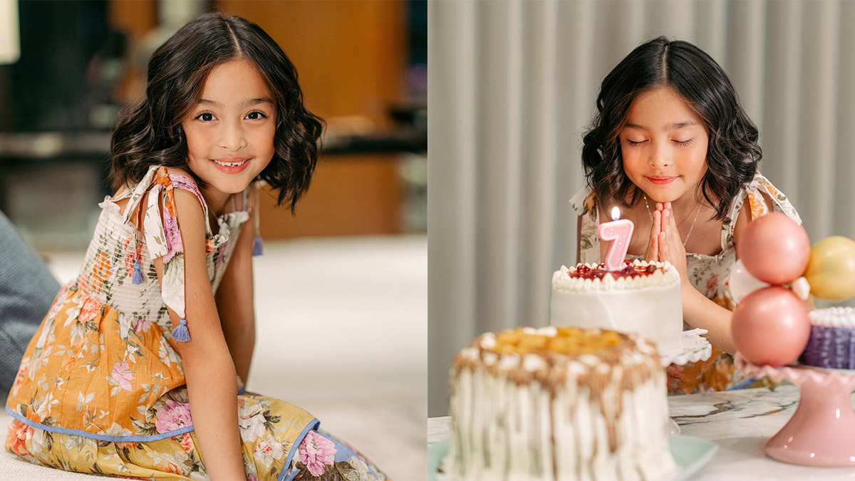 Zia Dantes receives a surprise party on her 7th birthday