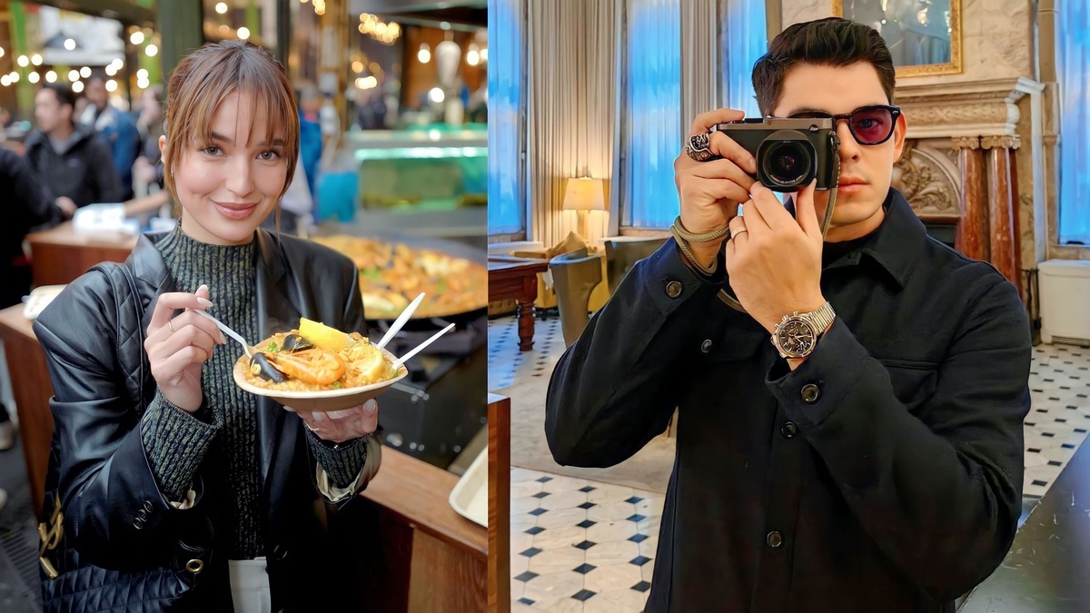 Richard Gutierrez and Sarah Lahbati travel London for the first time