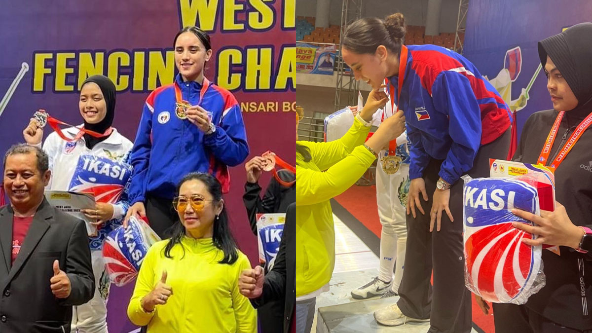 Juliana Gomez wins gold in Indonesia fencing competition
