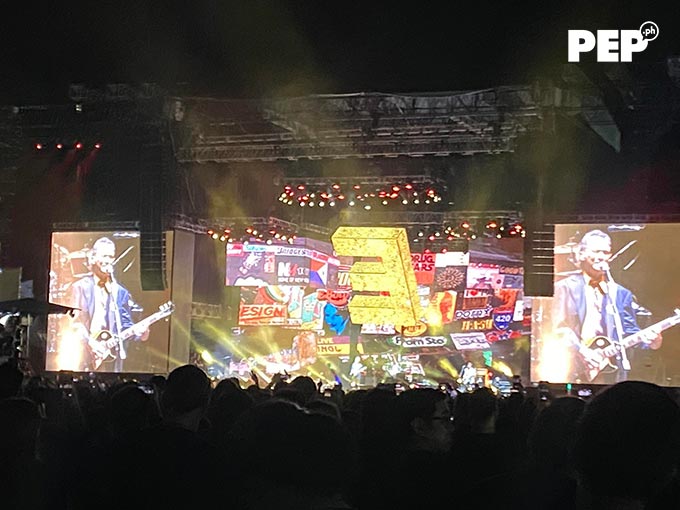 Eraserheads reunion concert at SMDC Festival Grounds on December 22, 2022