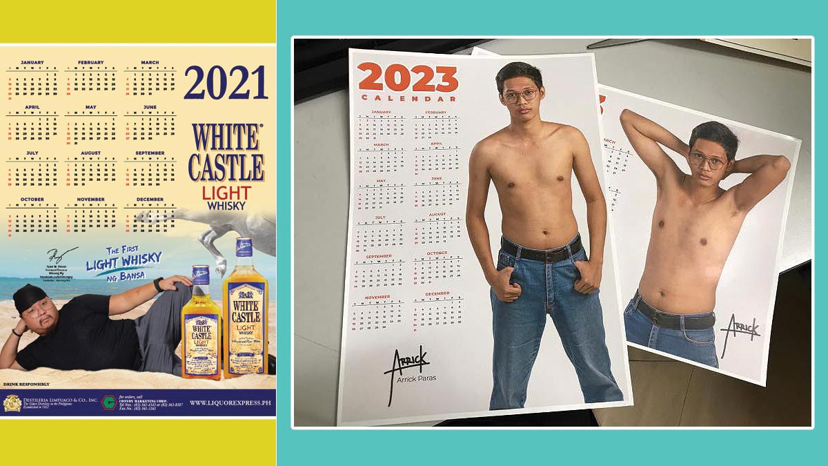 white castle whiskey calendar, 2023 calendar