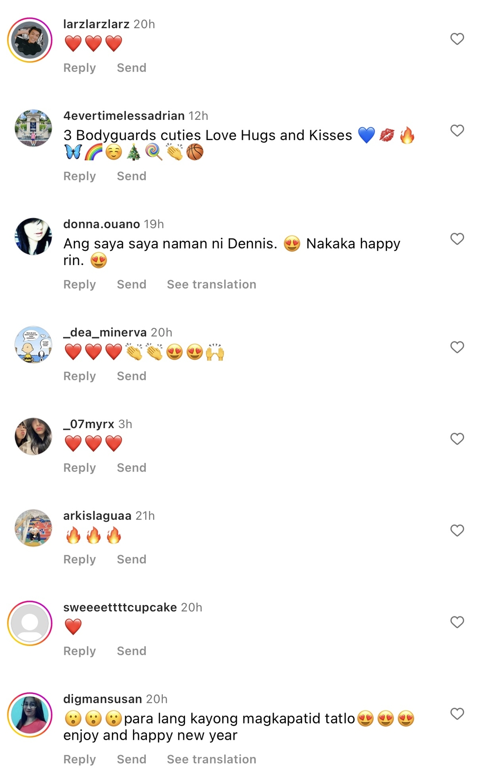 Netizens react to the post of Dennis Trillo