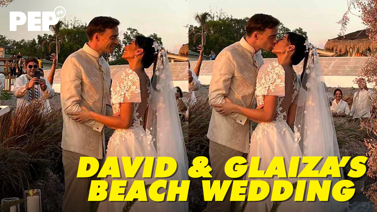David Rainey and Glaiza de Castro get married again.