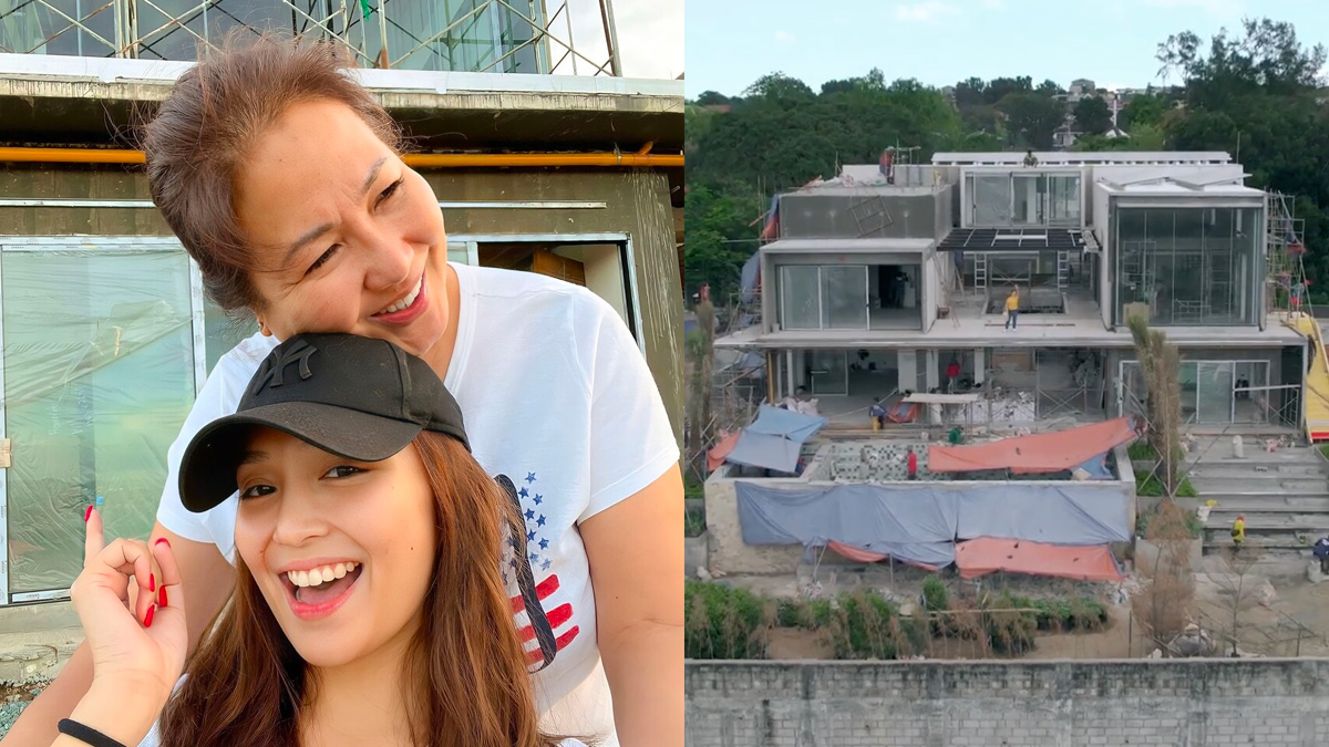 Min Bernardo shares drone shot of family dream home | PEP.ph