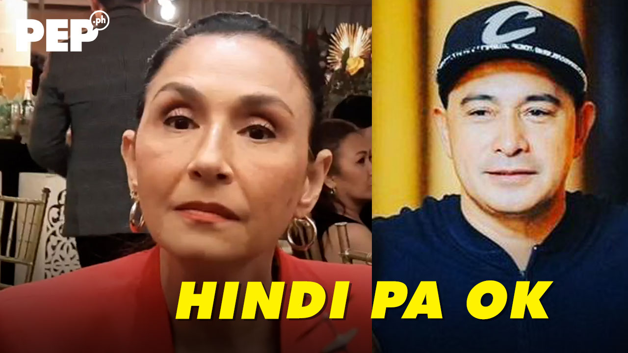 Teresa Loyzaga says she and Cesar Montano are still not talking to each other.