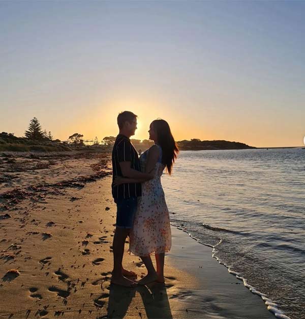 Sam Milby and Catriona Gray in Australia
