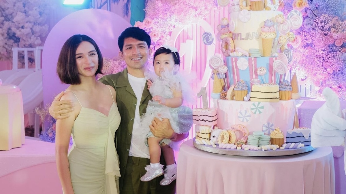 Dennis Trillo, Jennylyn Mercado's baby turns 1 in canDYLANd | PEP.ph