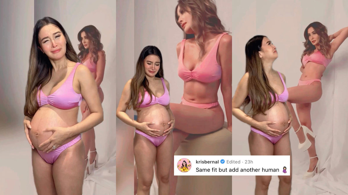 Kris Bernal compares bikini fit before and during pregnancy PEP.ph picture