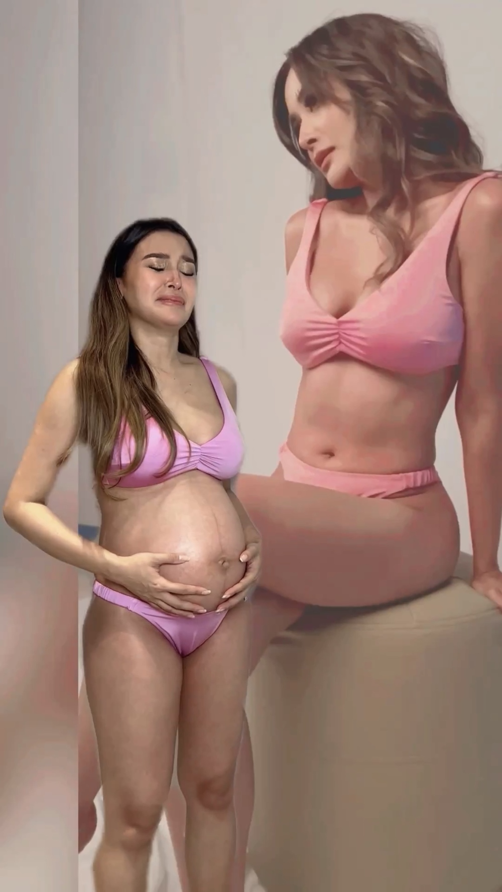 Kris Bernal compares bikini fit before and during pregnancy PEP.ph photo