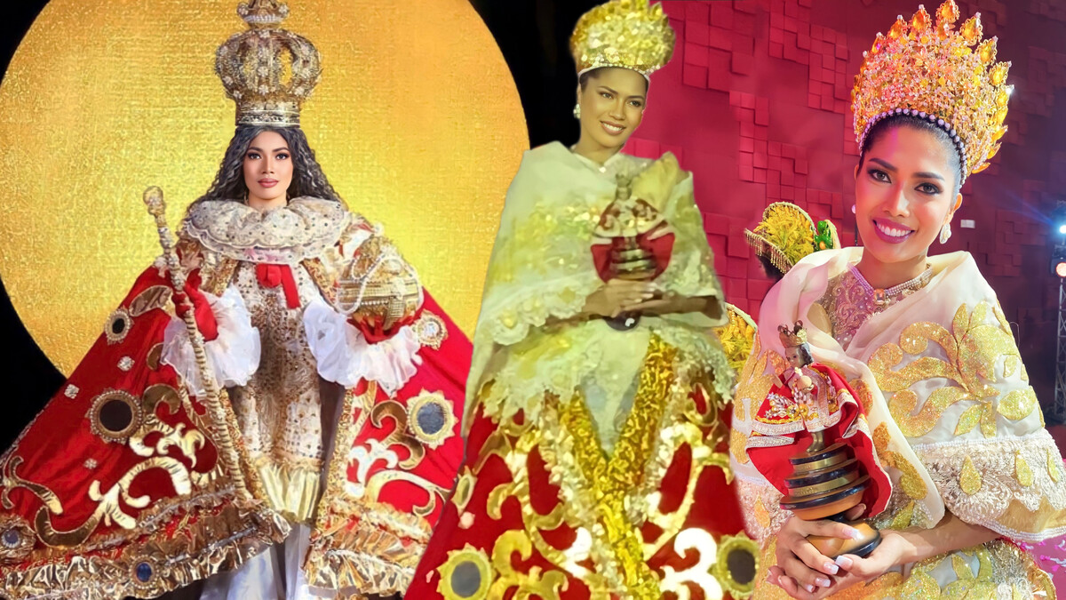Bb. Pilipinas 2023 candidate Joy Dacoron of Cebu changes her national costume.