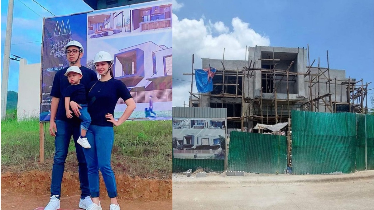 Ryza Cenon updates on house construction