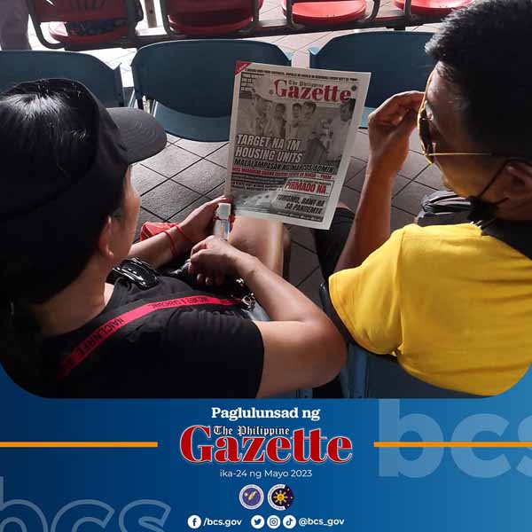 Launching of The Philippine Gazette