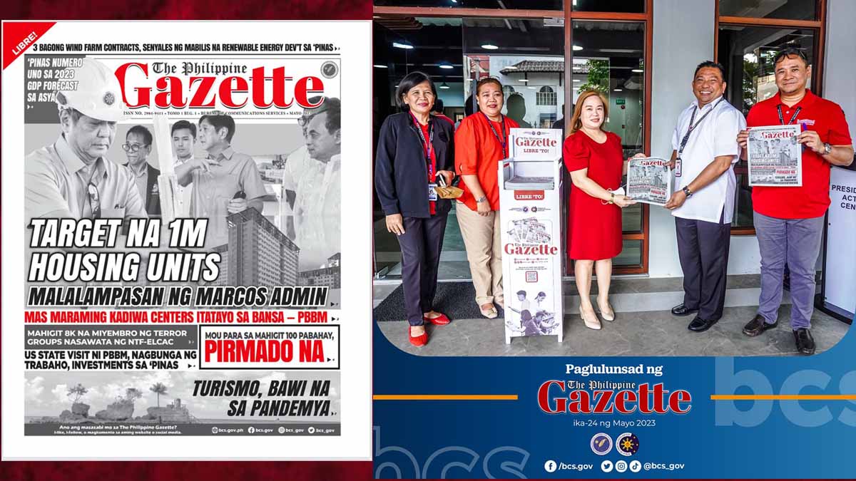 Photos from the launching of The Philippine Gazette
