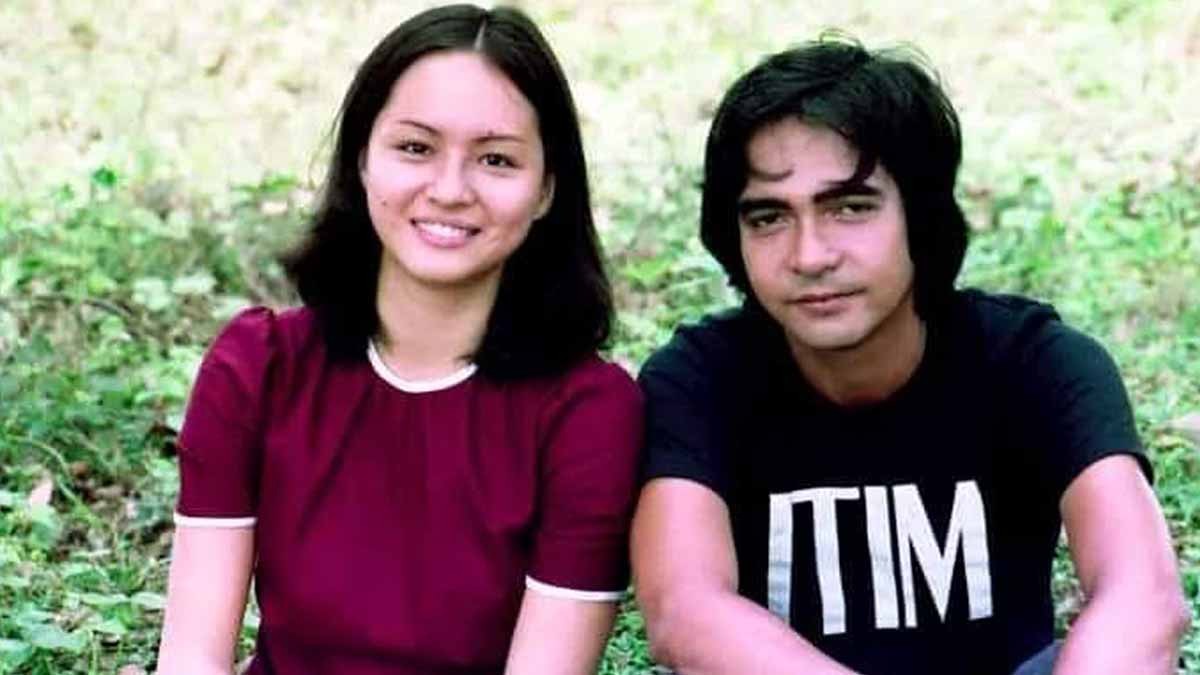 1976 photo of Charo Santos and Tommy Abuel