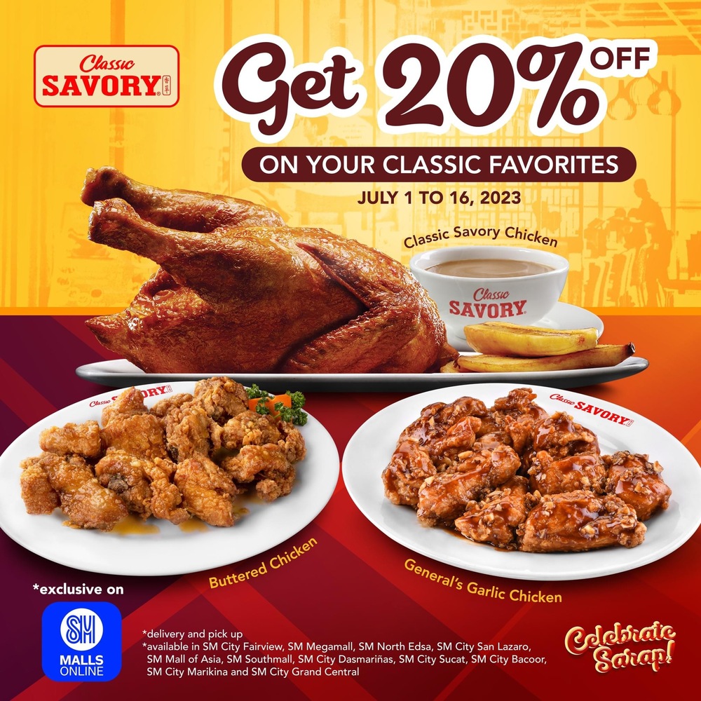 Awesome chicken deals and promos this National Fried Chicken Day 2023 from Classic Savory