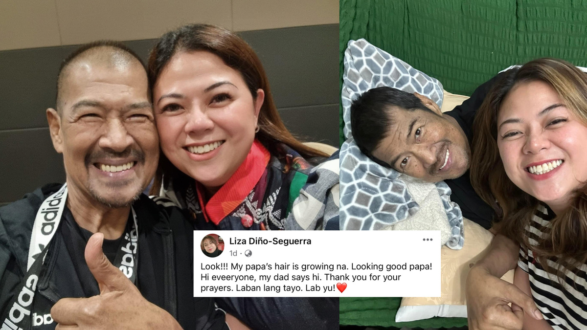 Liza Diño stays strong for dad battling stage 4 cancer