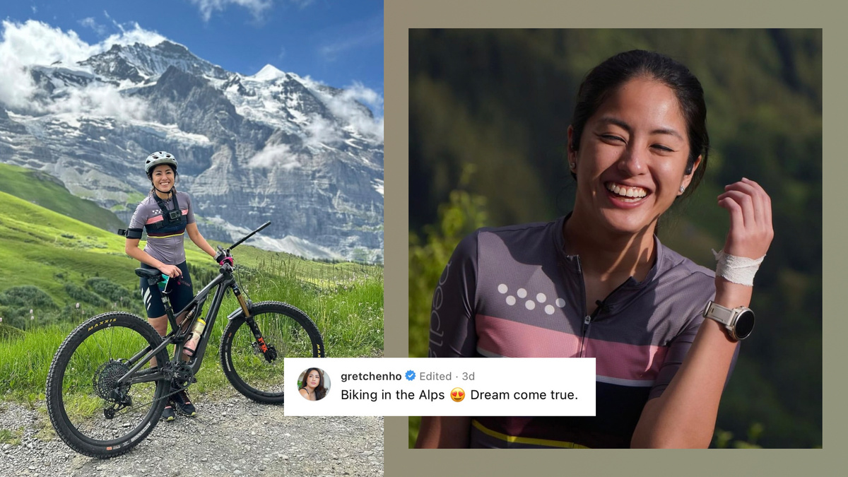 Gretchen Ho suffers from "really bad fall" in Switzerland