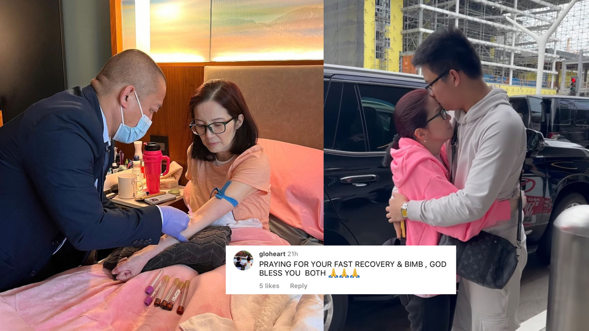 Kris Aquino is heartbroken over the news of Bimby Aquino's pneumonia