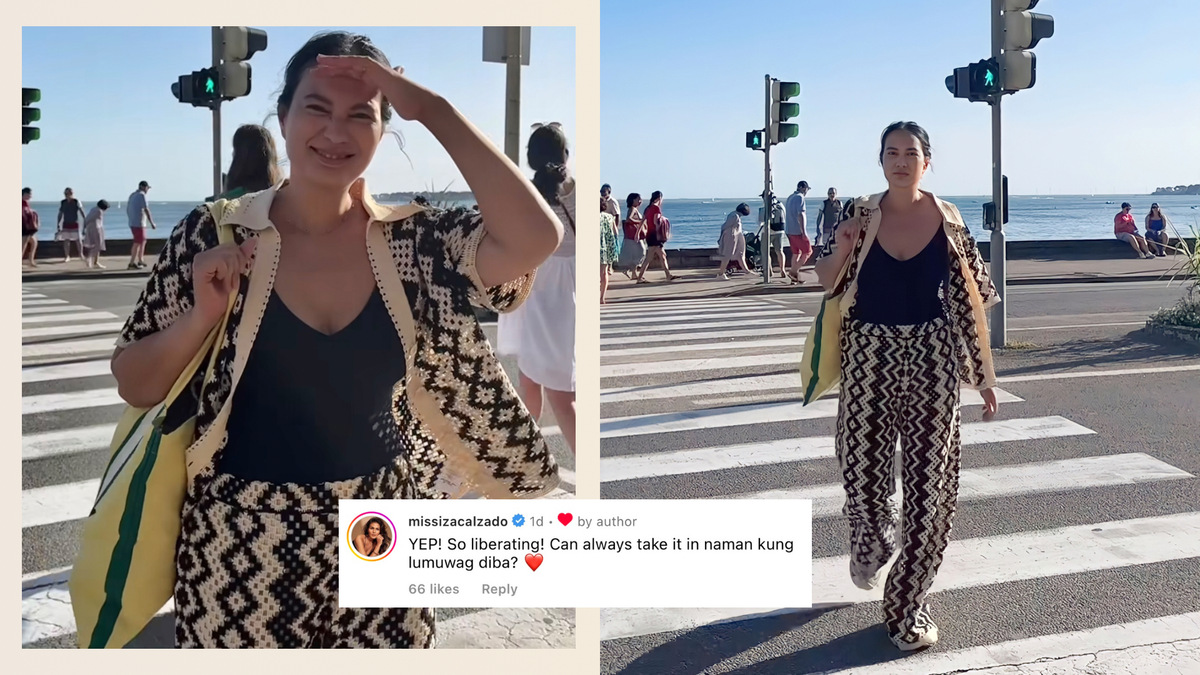 Isabelle Daza inspires moms to embrace their postpartum bodies regardless of shape through fashion choices; maintains body positivity