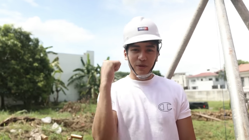 Jak Roberto delights fans with groundbreaking ceremony vlog of his residential property—a three-story home.