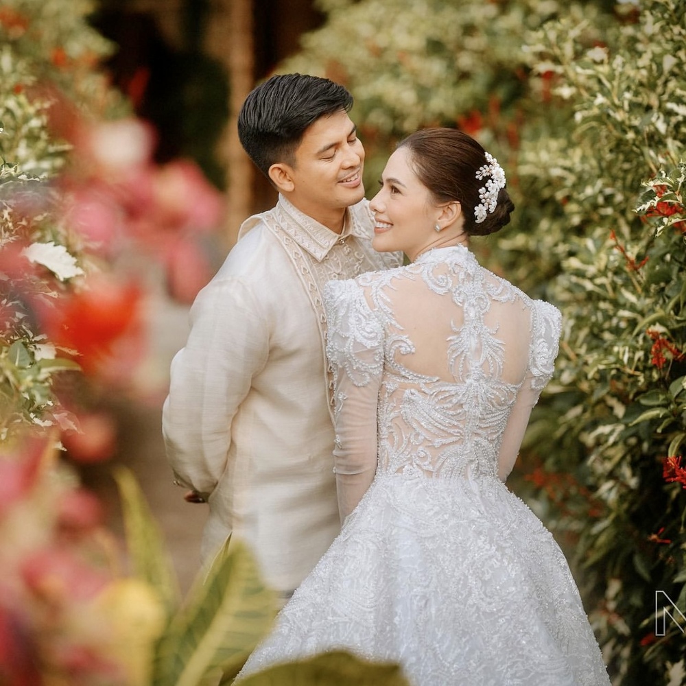 Vickie Rushton and Jason Abalos marked their first wedding anniversary with the birth of their firstborn child, Knoa Abalos.