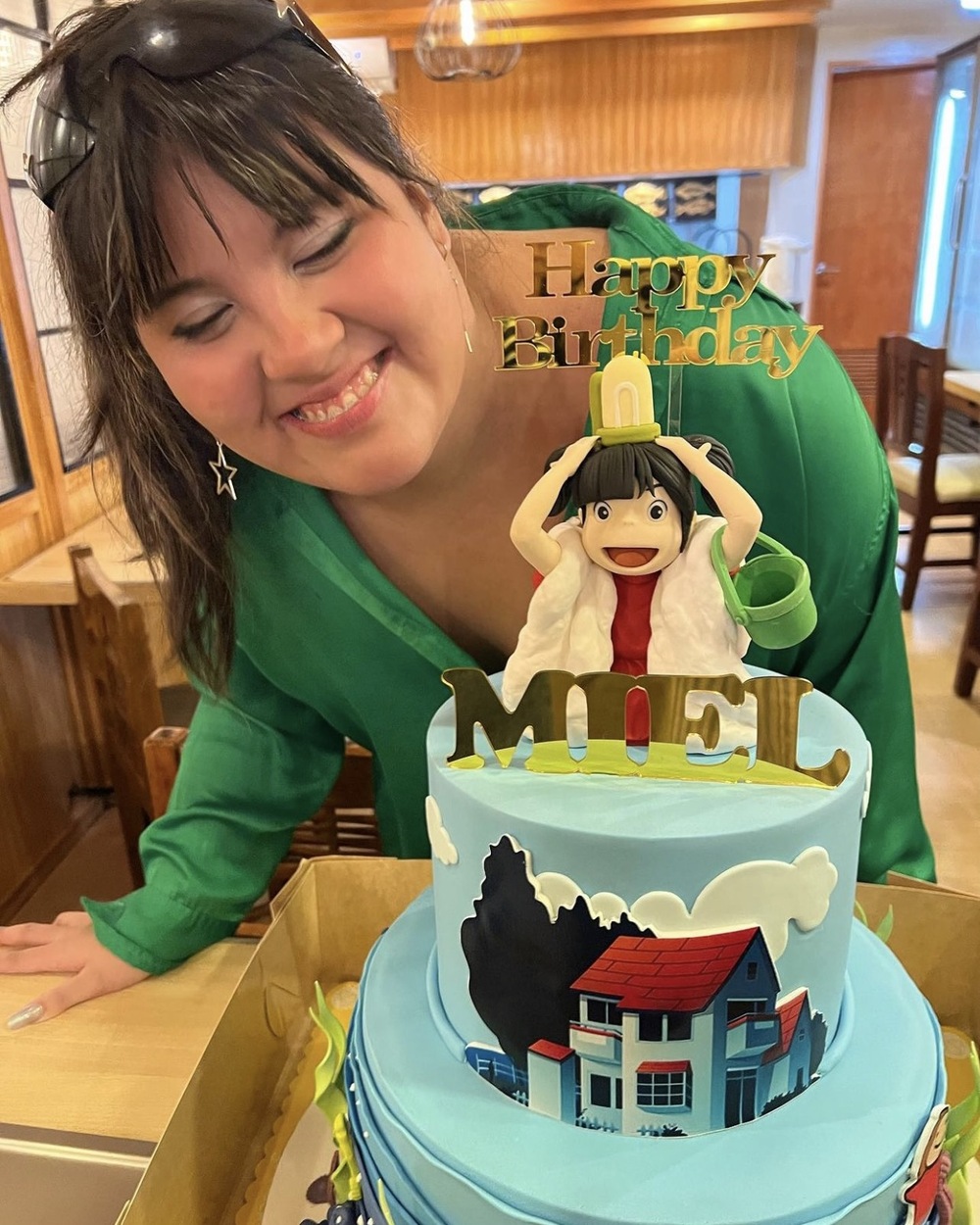 Sharon Cuneta celebrated daughter Miel Pangilinan's 19th birthday dinner with family and close friends at the Sakura Yakiniku Japanese restaurant.