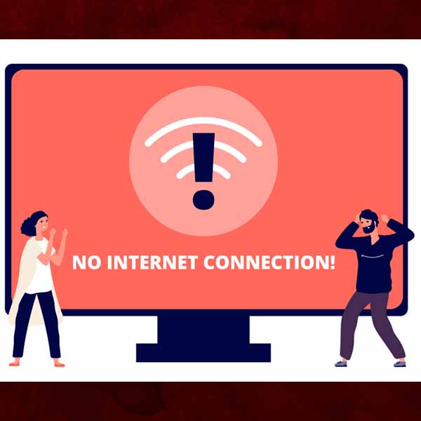 Interpretation of no internet connection