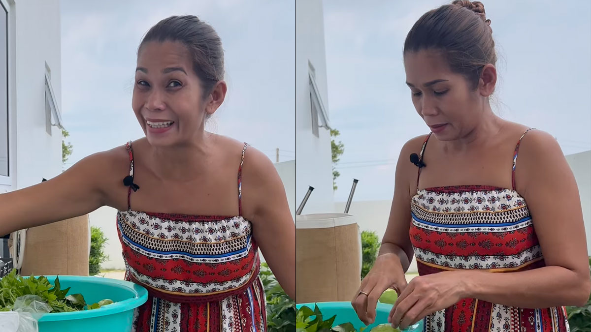 Pokwang takes on the viral PHP1,000 weekly budget challenge