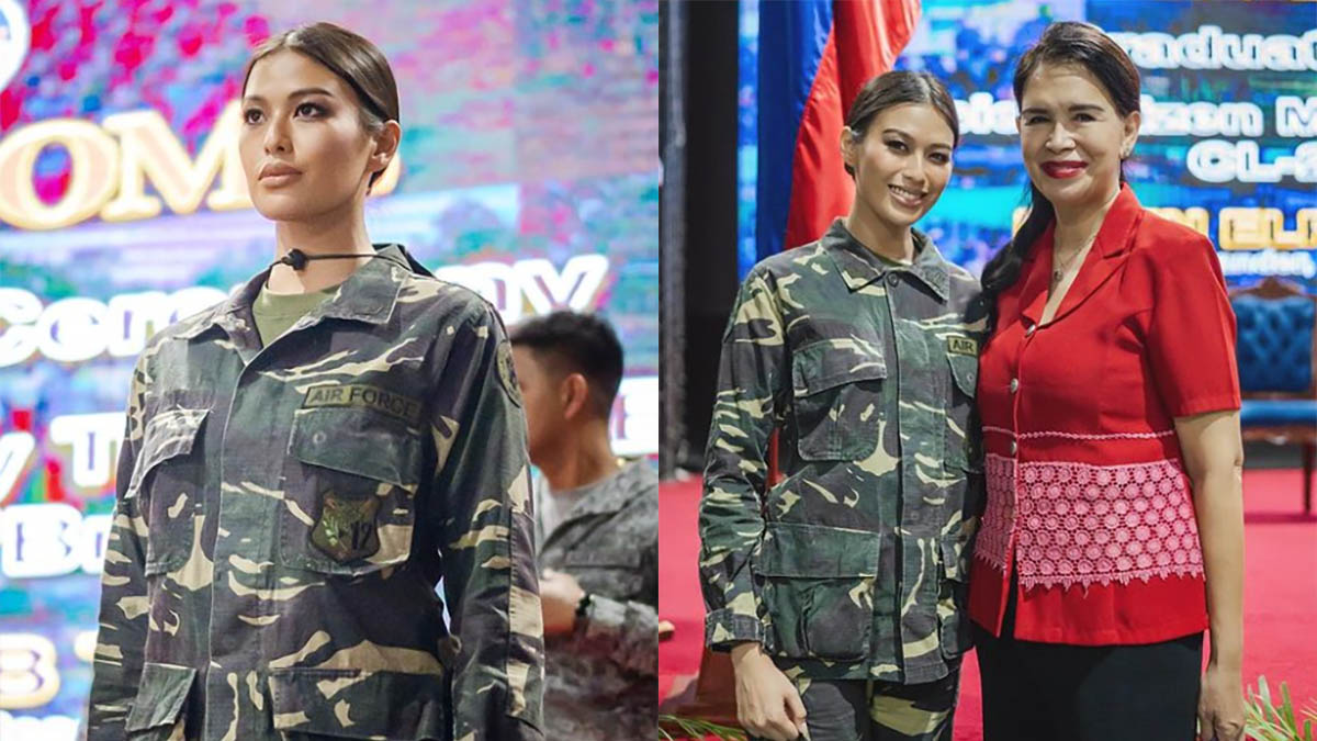 Miss Universe Philippines 2023 Michelle Dee Philippine Air Force reservist