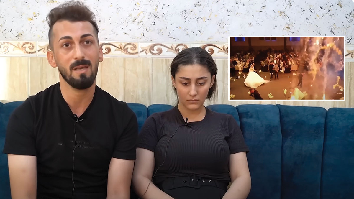 Iraqi couple Revan at Haneen Isho