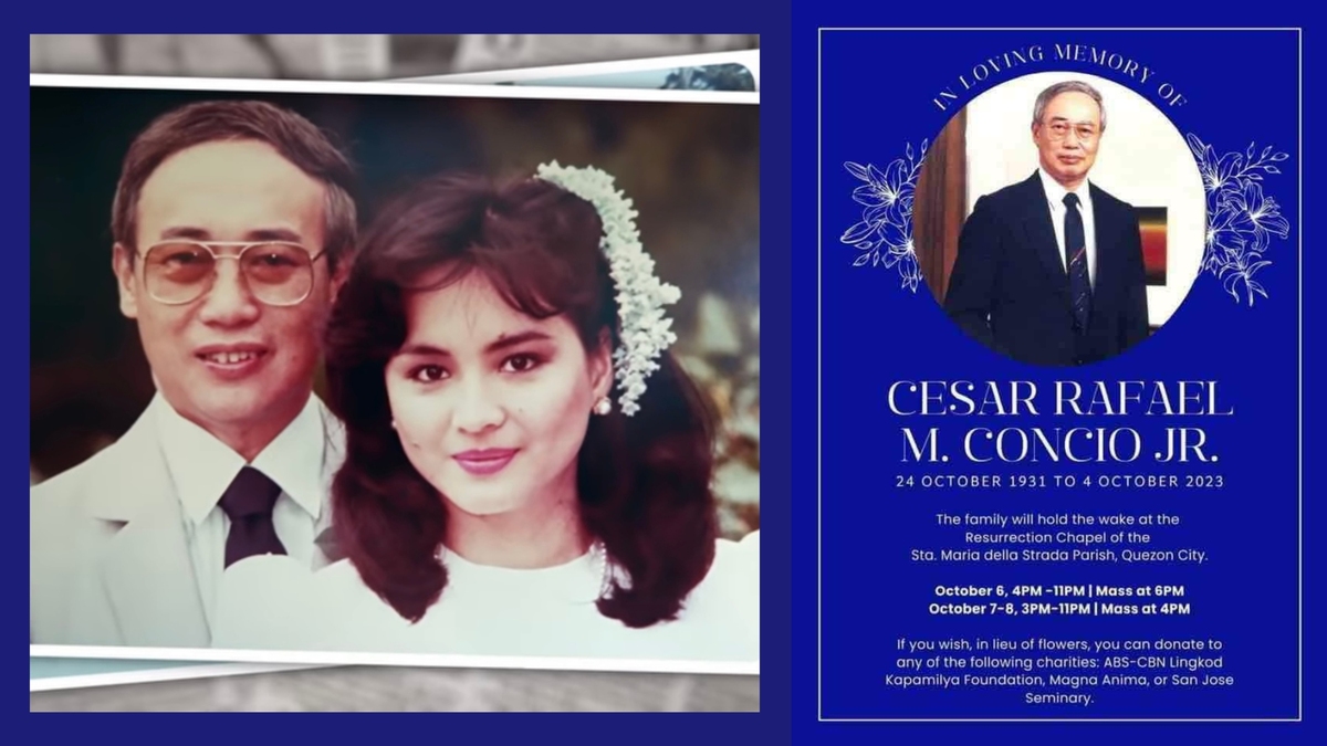 Businessman Cesar Rafael Concio Jr. dies at 91 | PEP.ph