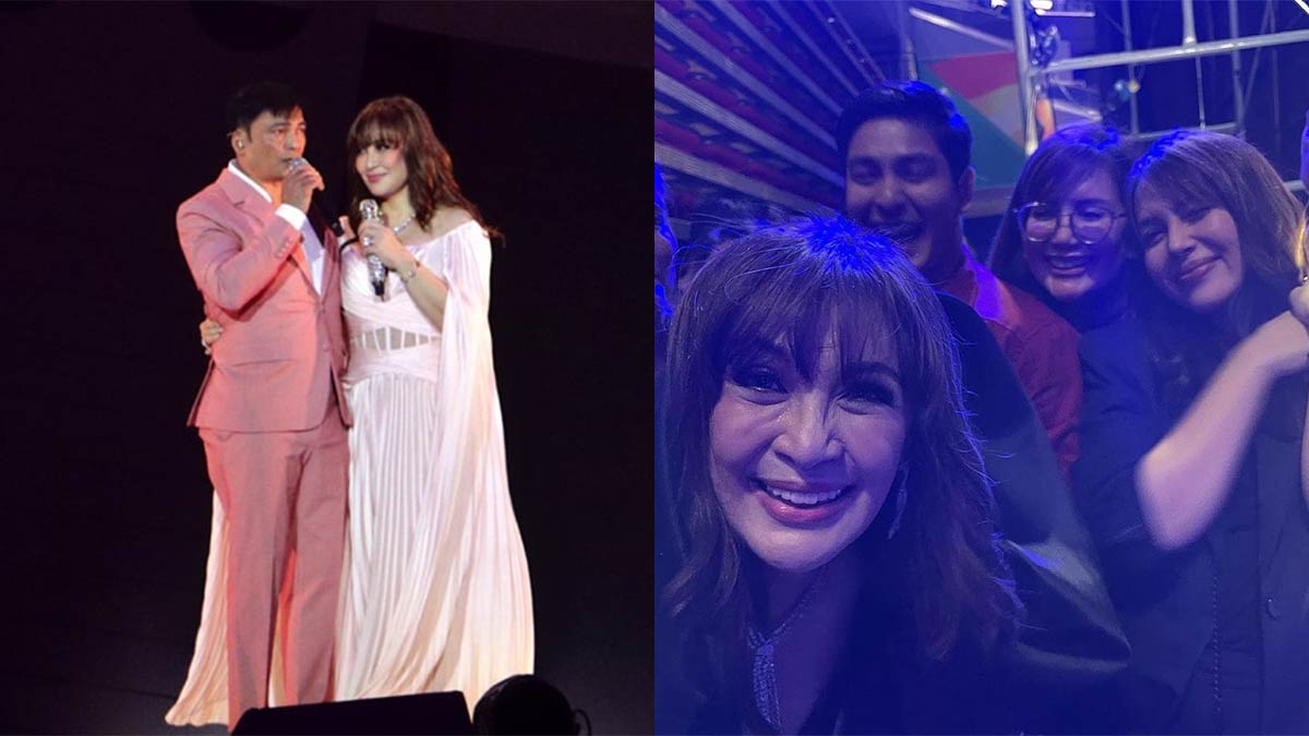 Celebrities spotted at Sharon and Gabby Concepcion concert PEP.ph