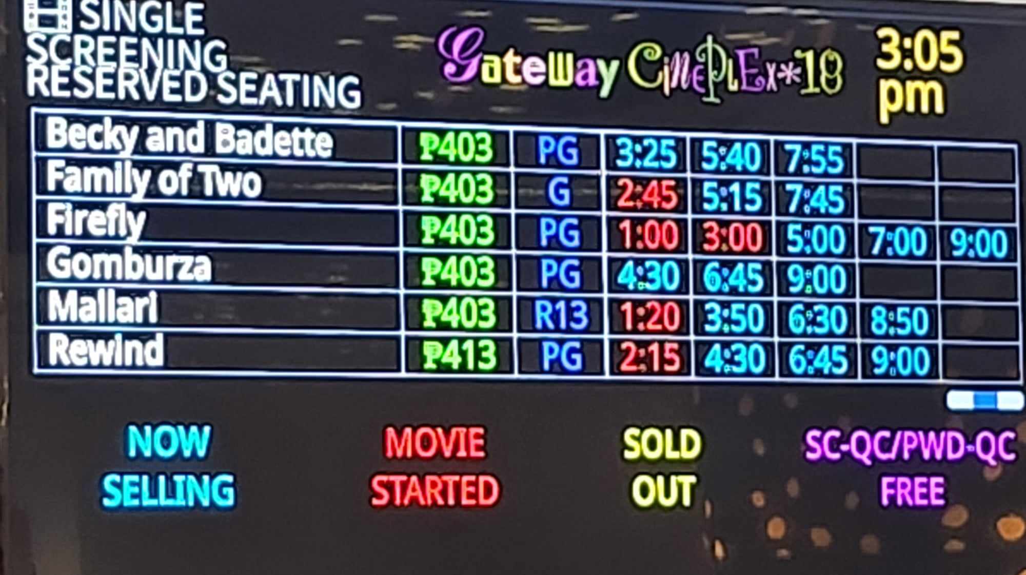 why-the-high-ticket-prices-for-rewind-in-gateway-mall-cinemas-pep-ph