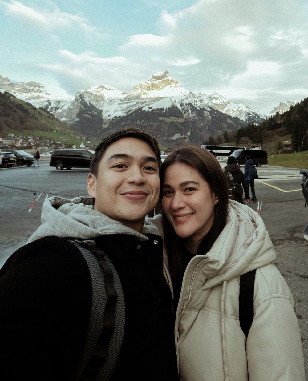 Bea Alonzo, Dominic Roque's most memorable trips abroad,  overseas travels and adventures: Switzerland