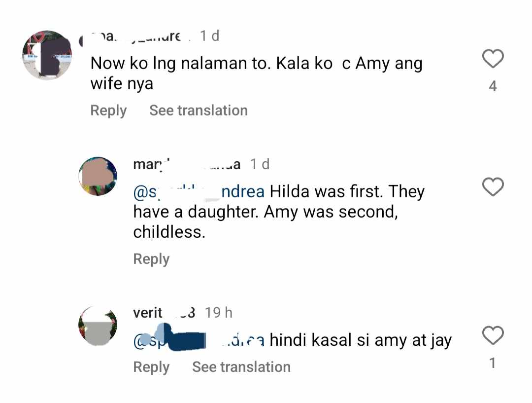Netizens about Hilda Koronel, Jay Ilagan and Amy Austria