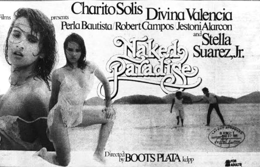 Stella Suarez Jr. in Nakes Paradise movie poster