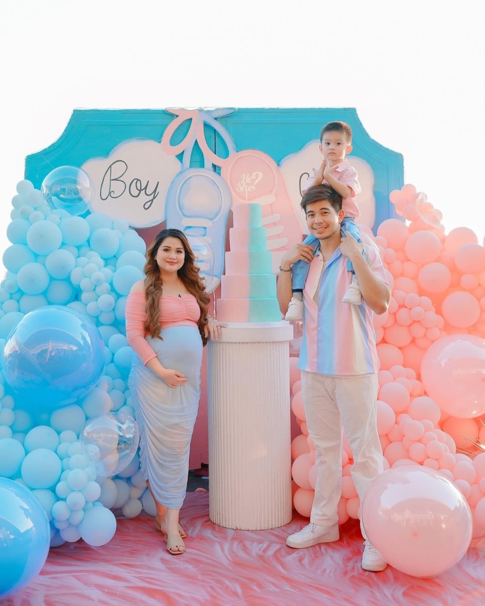 Dianne Medina and Rodjun Cruz are expecting to welcome their second child—a baby girl—this year, after gender reveal party