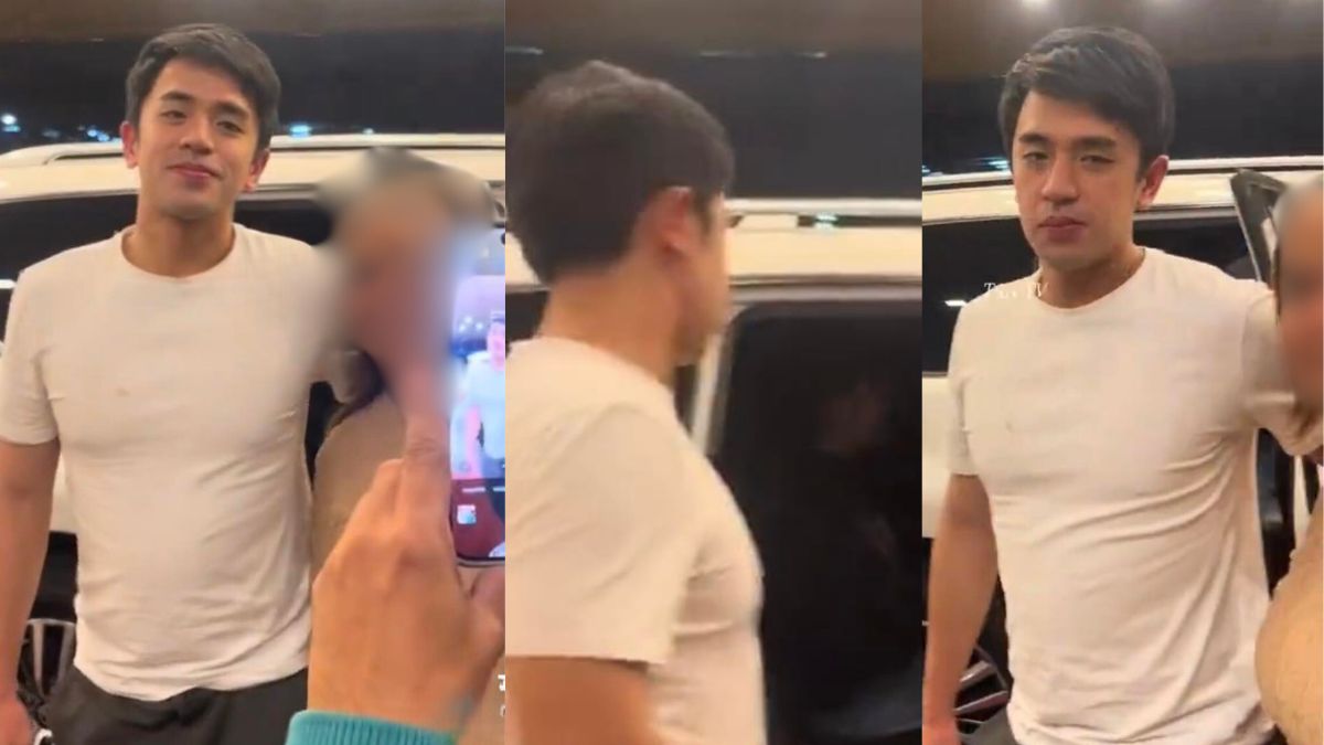 David Licauco apologizes for being "masungit" in recent fan photo