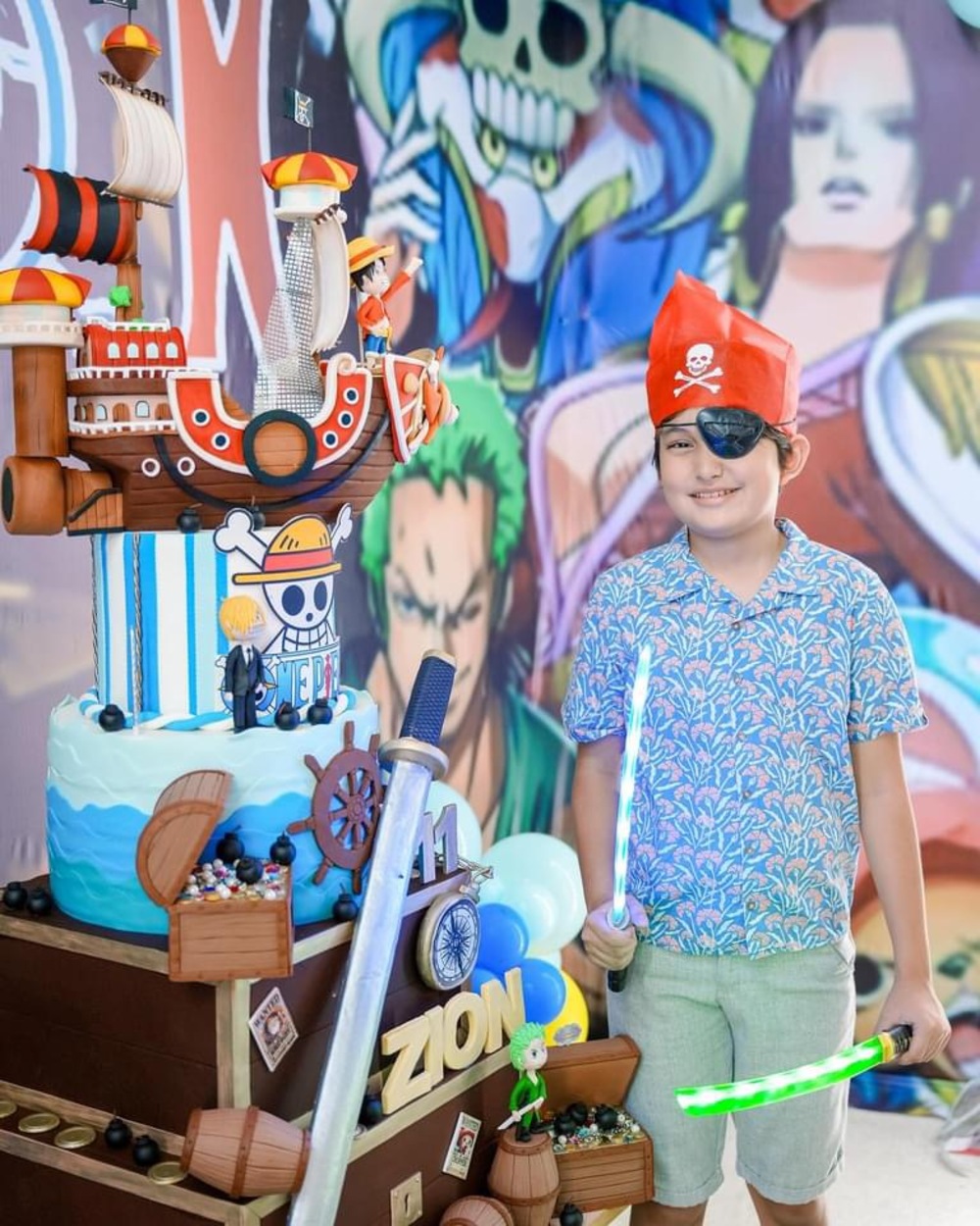 Sarah Lahbati makes firstborn son Zion Gutierrez's 11th birthday an unforgettable memory with One Piece-themed party.