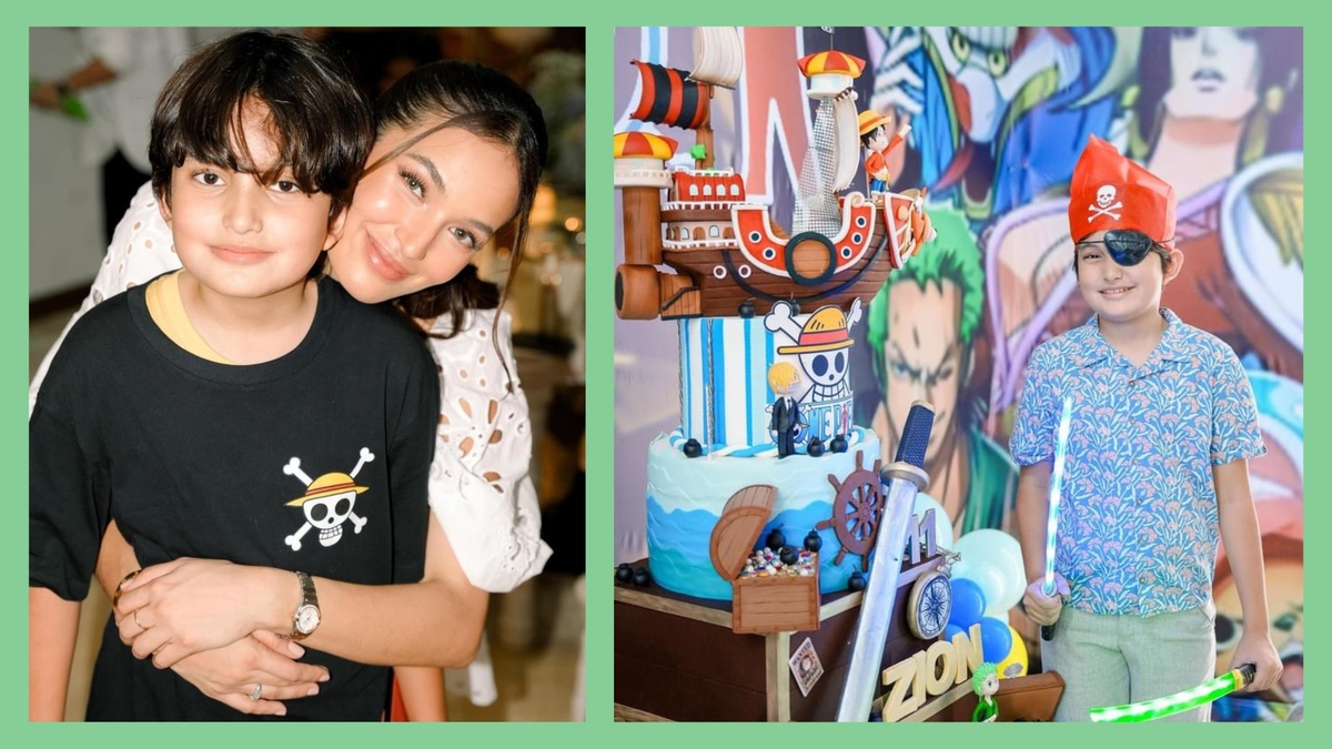 Sarah Lahbati holds One Piece-themed birthday party for Zion