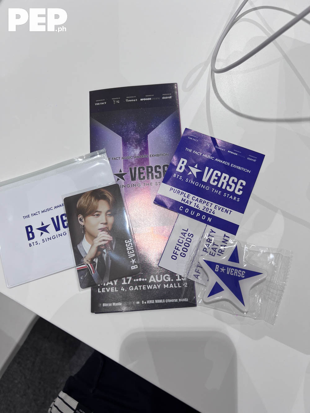 BTS: BVerse in Manila free merch