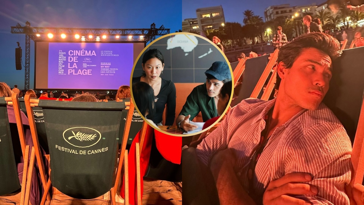 Xian Lim, Iris Lee grace Cannes festival's outdoors theatre