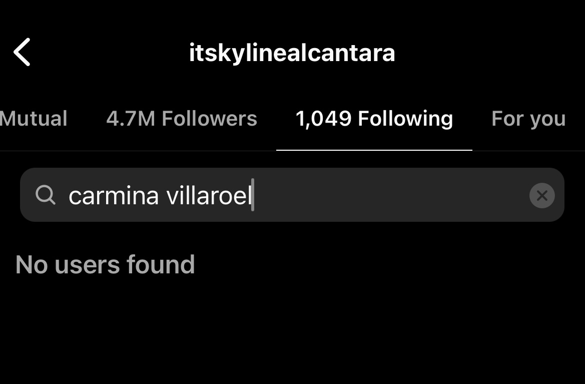 Kyline Alcantara unfollows Mavy, Carmina, and Zoren Legaspi on Instagram