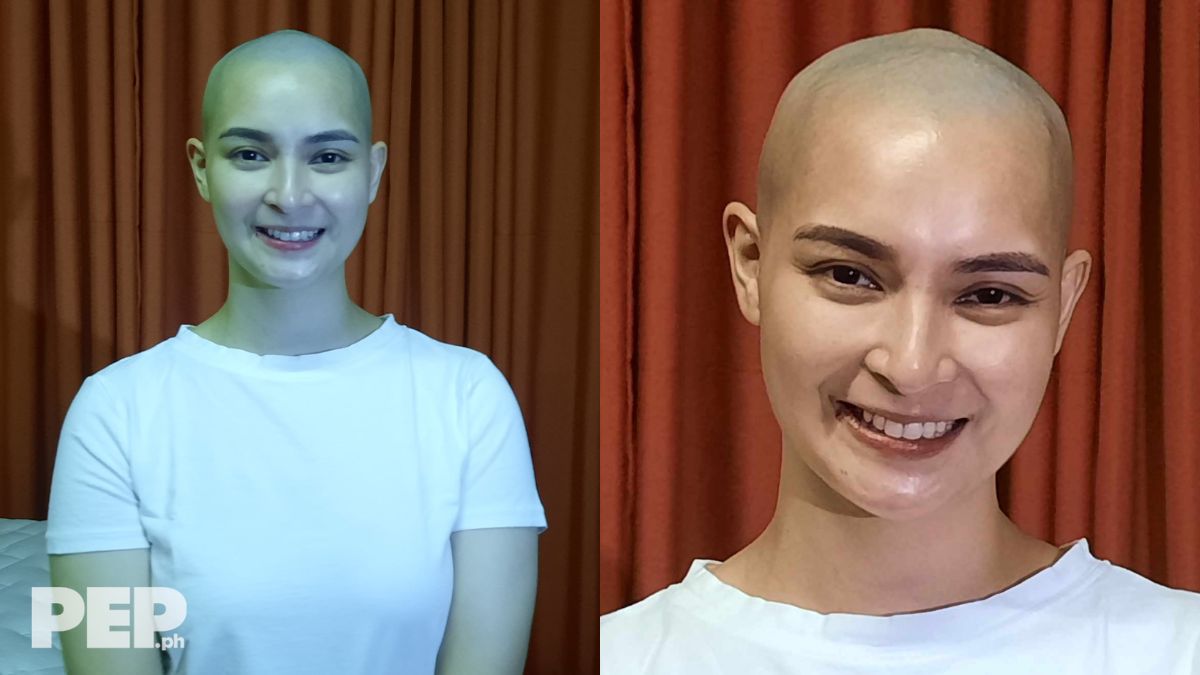 Ryza Cenon turns bald for role in new movie | PEP.ph