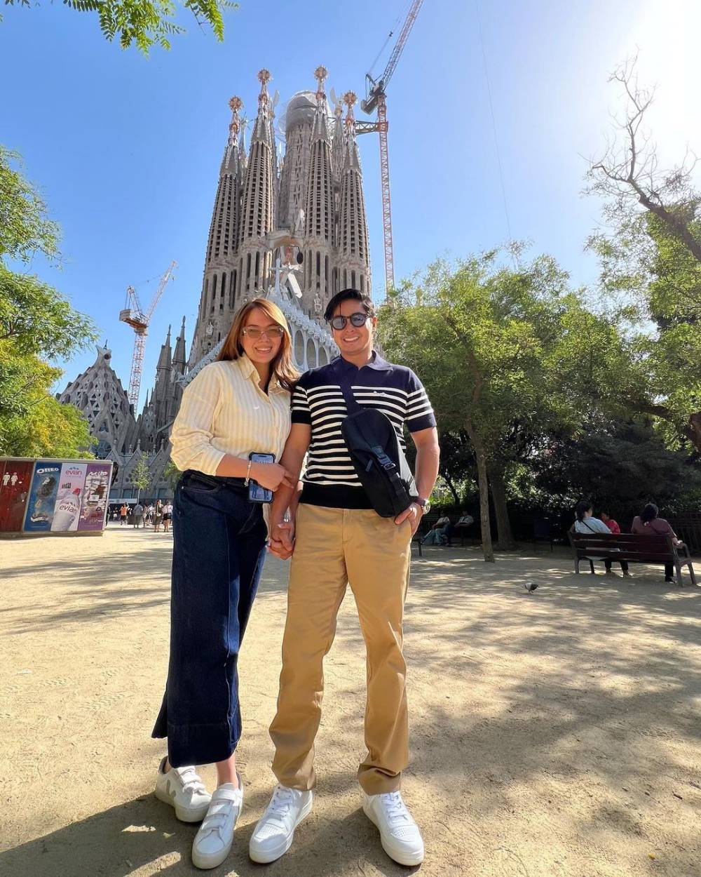 Coco Martin and Julia Montes vacation in Spain