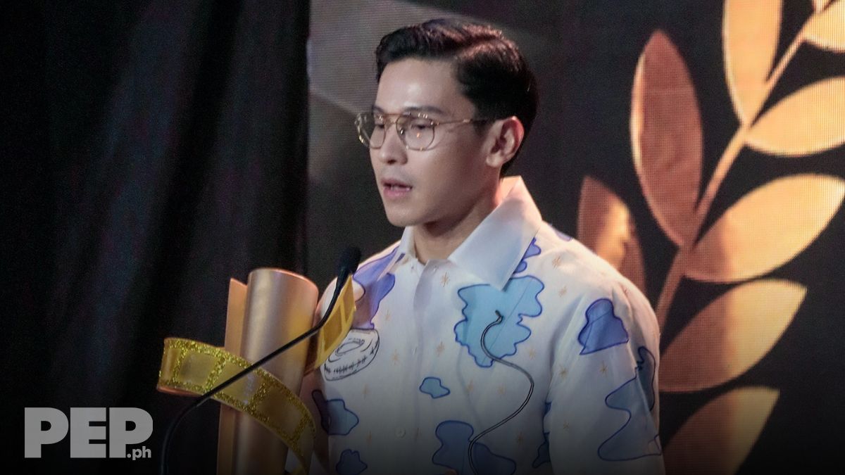 Enchong Dee on winning best supporting actor at The EDDYS | PEP.ph