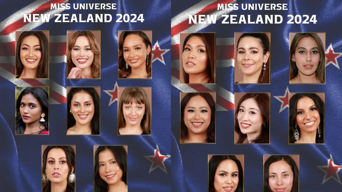 Miss Universe New Zealand 2024 candidates