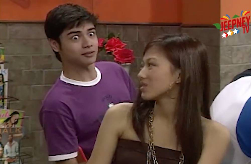 Mikel Campos and Alex Gonzaga in teen-oriented show Let's Go in 2006