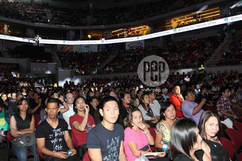 Audience st Silver concert of Regine Velasquez