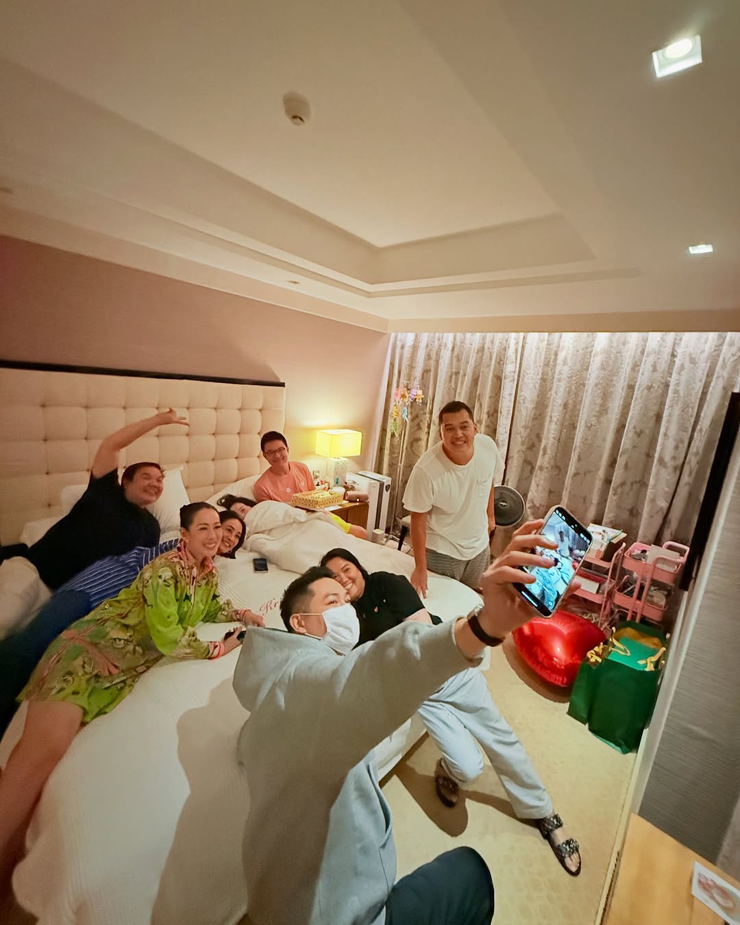 Kris Aquino celebrates 54th birthday with sons and friends